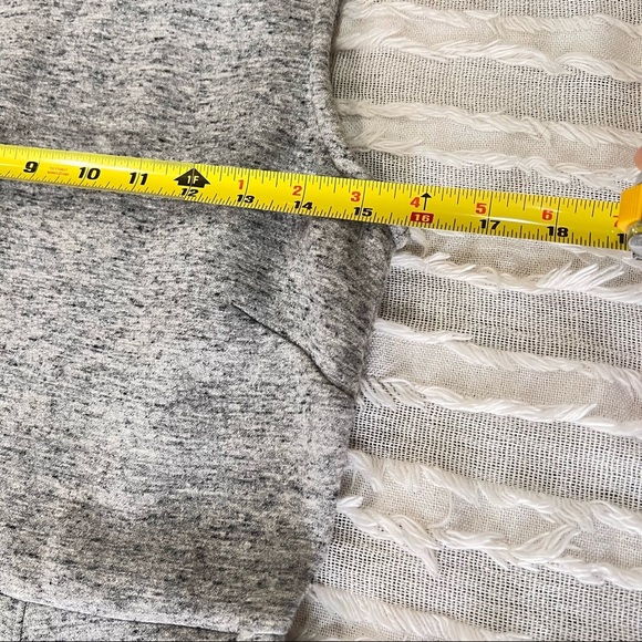 Women's J. Crew Gray Sleeveless Thick Knit Velvet Belted A Line Midi Dress Sz 6 - Picture 11 of 13